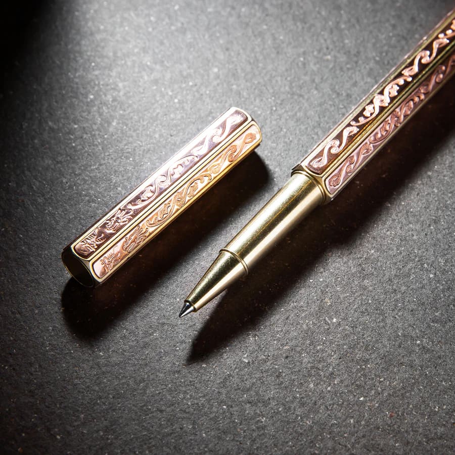 Stylo roller - Classic Renaissance - Kazari kanagu dragon - STYLOS