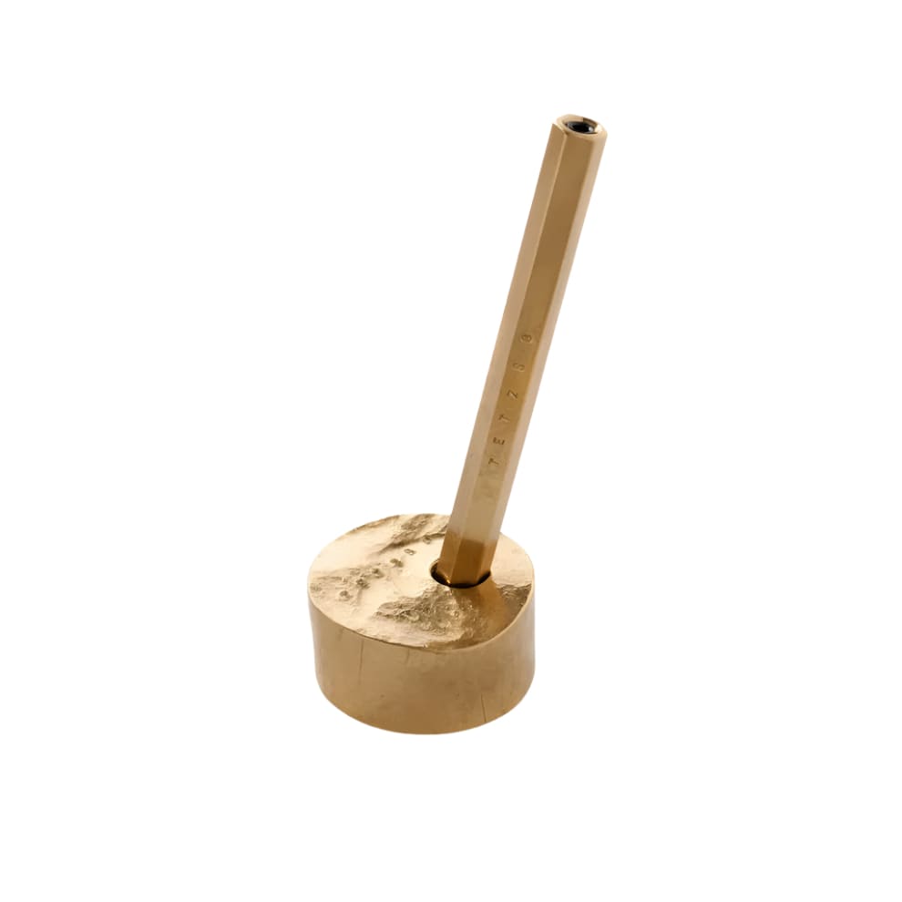 Support de stylo rond - Laiton - STYLOS