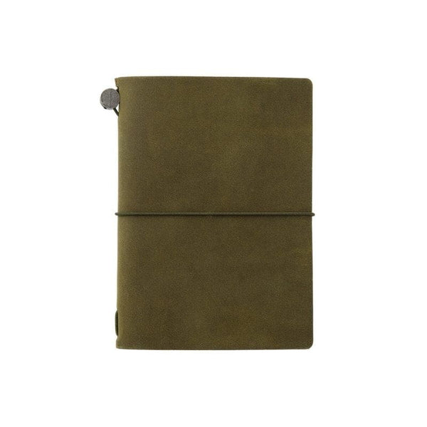 TRAVELER'S Notebook - olivfarbenes Leder (Pass)