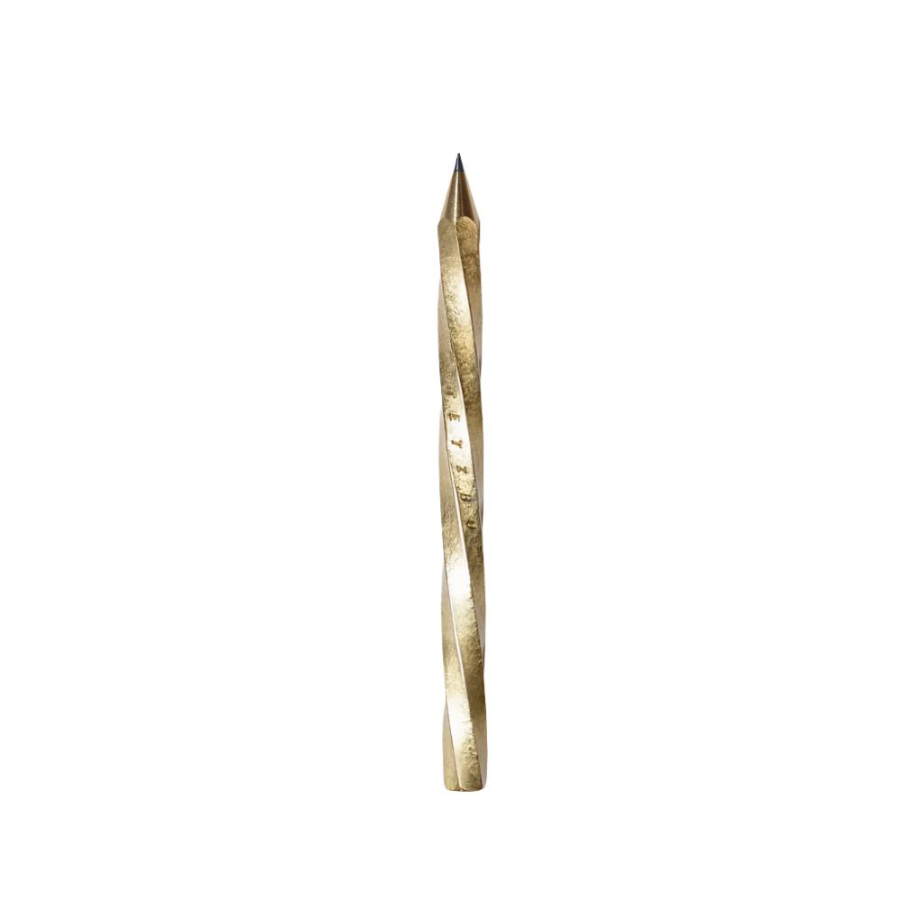 TWIST-7 - Couleur laiton - Stylo à bille - STYLOS